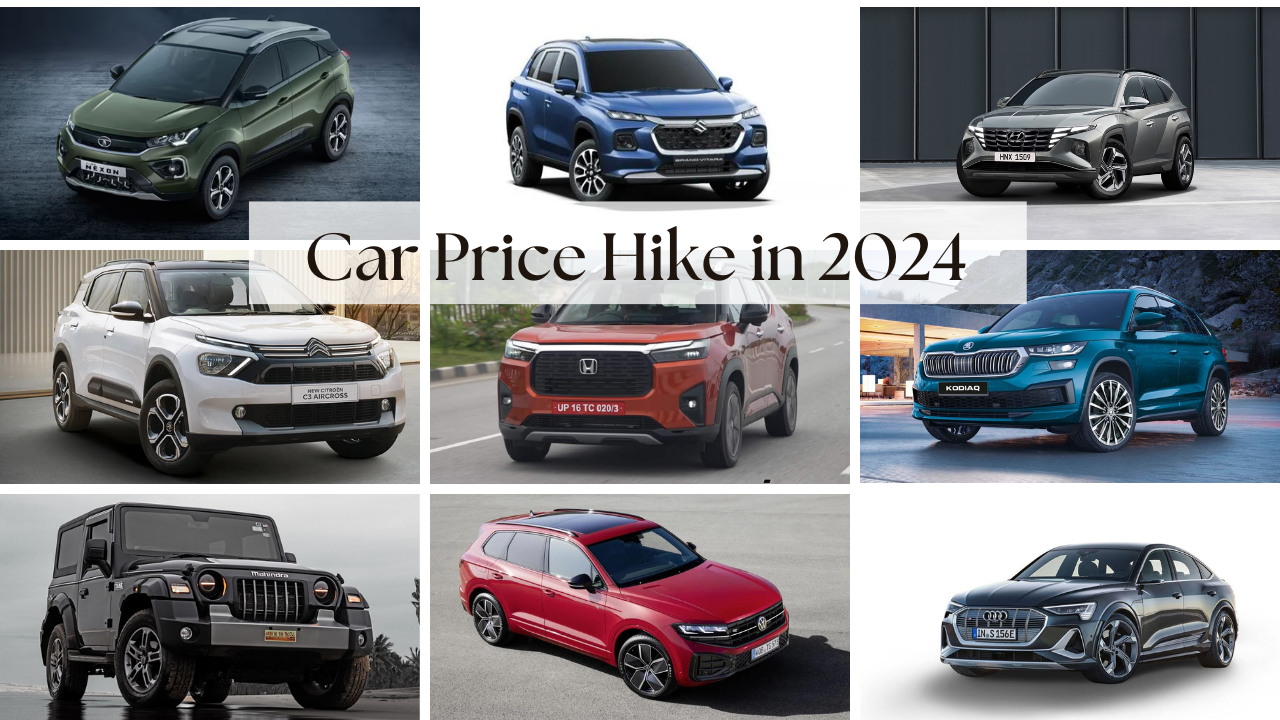 Car Price Hike in 2024