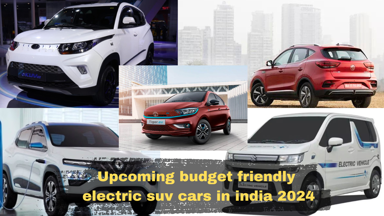 मचाएंगी धूम Upcoming budget friendly electric (EV) suv cars in india 2024