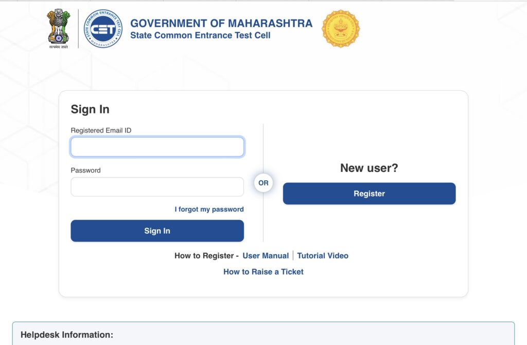 MHT CET Admit Card 2024 PCB Group 