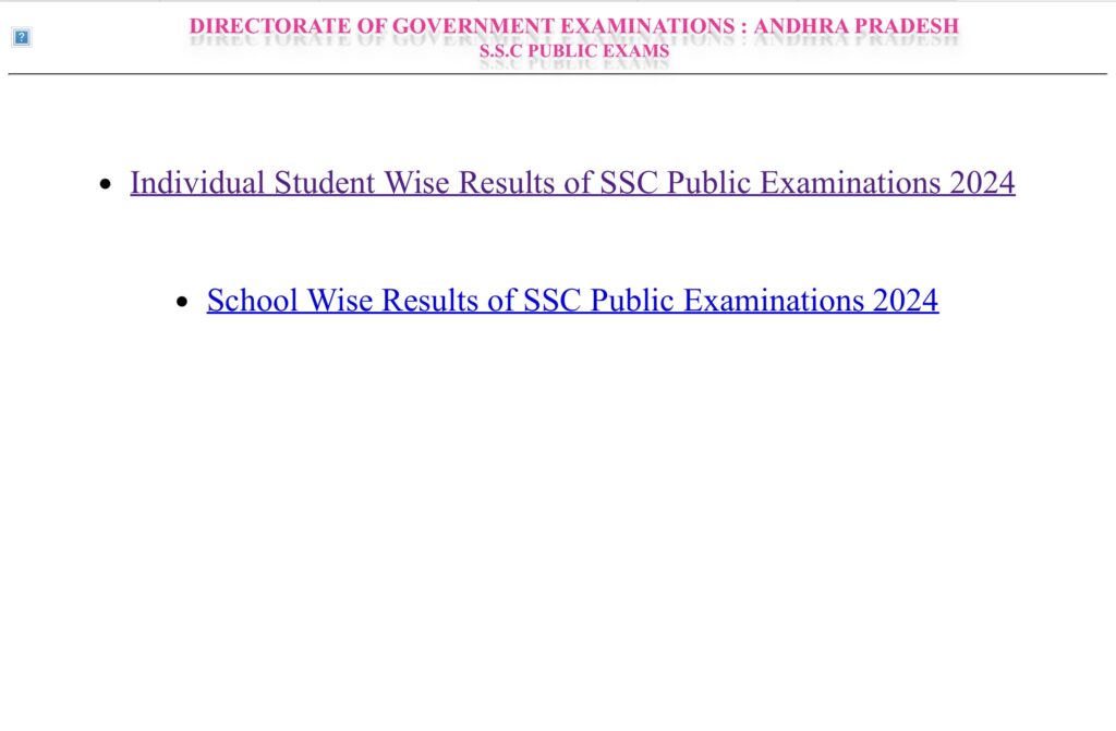 AP SSC Result 2024 BSEAP