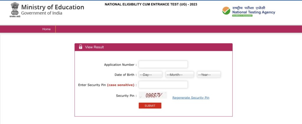 NEET UG Result Date