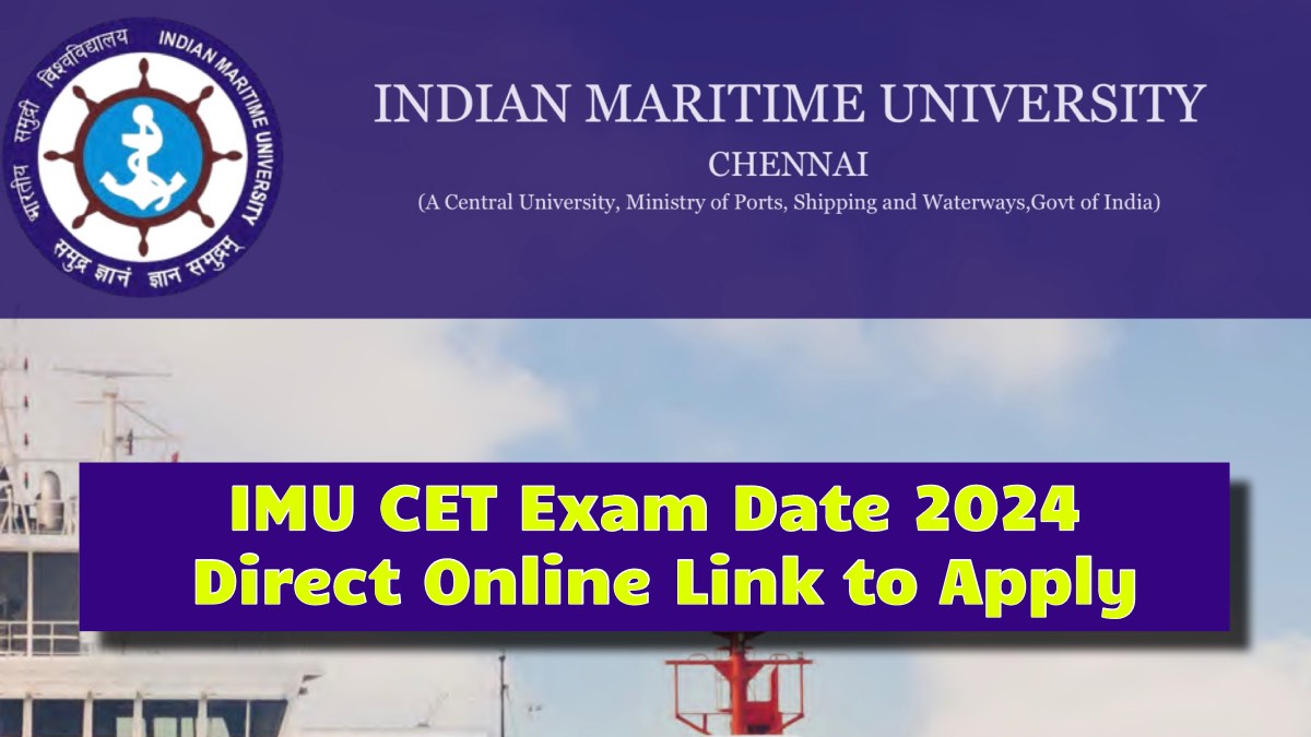 IMU CET Exam Date